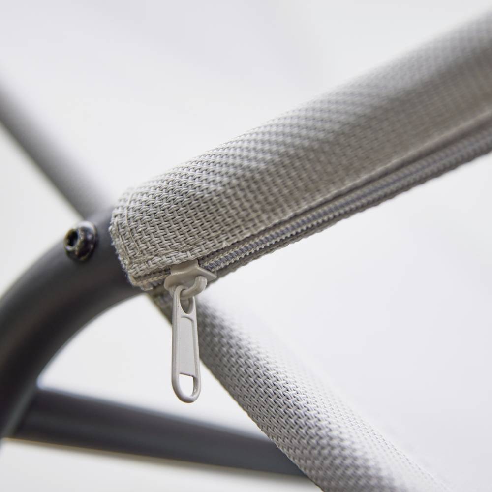 Siena Garden P02080 Aliano Grey Schaukelliege mit Kissen