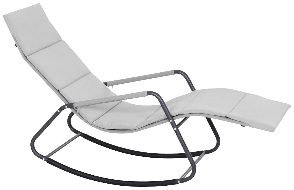Siena Garden P02080 Aliano Grey Schaukelliege mit Kissen