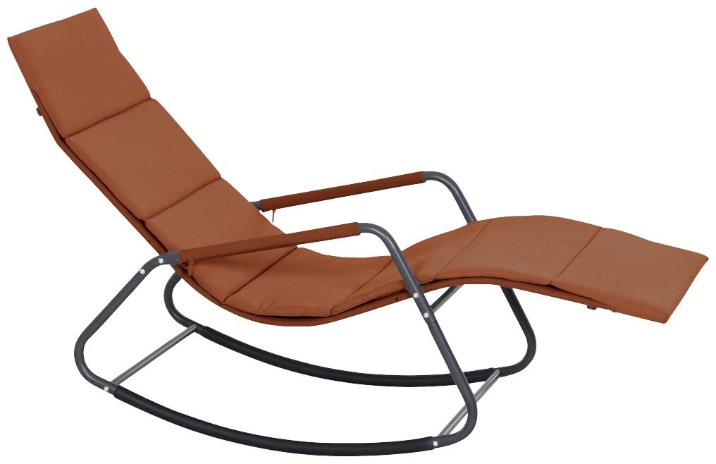 Siena Garden P02079 Aliano Red Schaukelliege mit Kissen