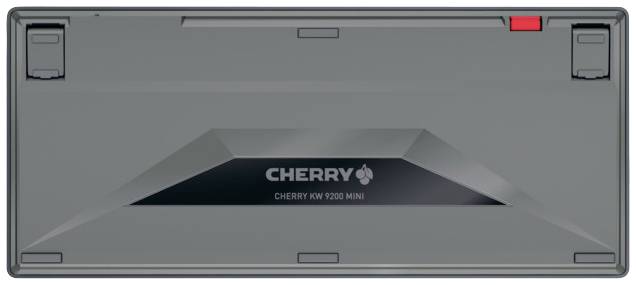 CHERRY KW 9200 MINI USB, Funk, Bluetooth® Tastatur Deutsch, QWERTZ Schwarz Abnehmbares Kabel