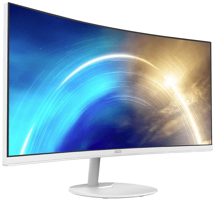 MSI PRO MP341CQWDE LED-Monitor EEK G (A - G) 86.4 cm (34 Zoll) 3440 x 1440 Pixel 21:9 1 ms DisplayPort, HDMI®, Kopfhörer (3.5 mm Klinke) VA LED