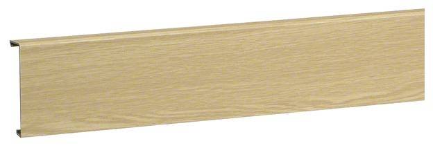 Eine hellbraune Holzpaneele mit glatter Oberfläche, häufig verwendet für Wandverkleidungen oder dekorative Zwecke im Innenbereich.