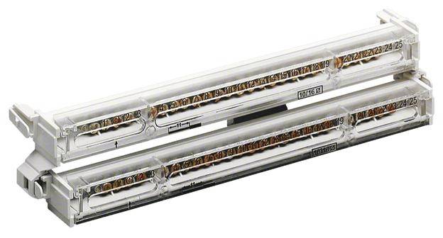 Transparenter Kunststoffzylinder mit Kupferspirale und Markierungen von 10 bis 25 sowie Symbole auf weißem Hintergrund.