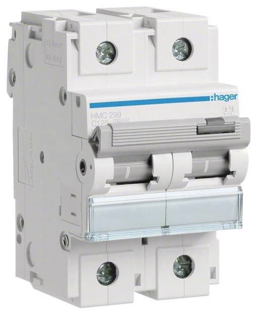 Hager HMC299 Leitungsschutzschalter 2polig 125A 415V