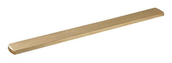 Ein langer, schmaler Holzbalken.