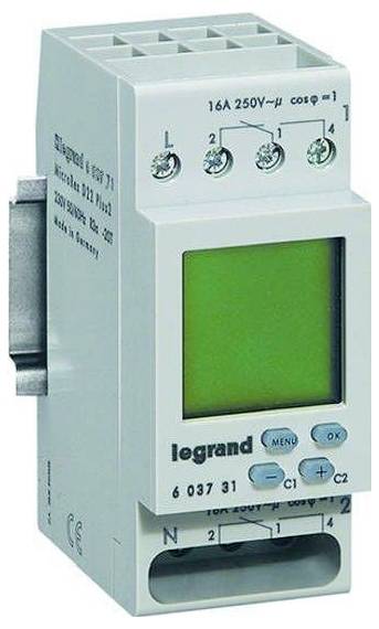 Legrand 603781 Zeitschaltuhr digital 230V