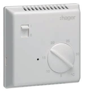 Hager EK003 Raumthermostat 1St.