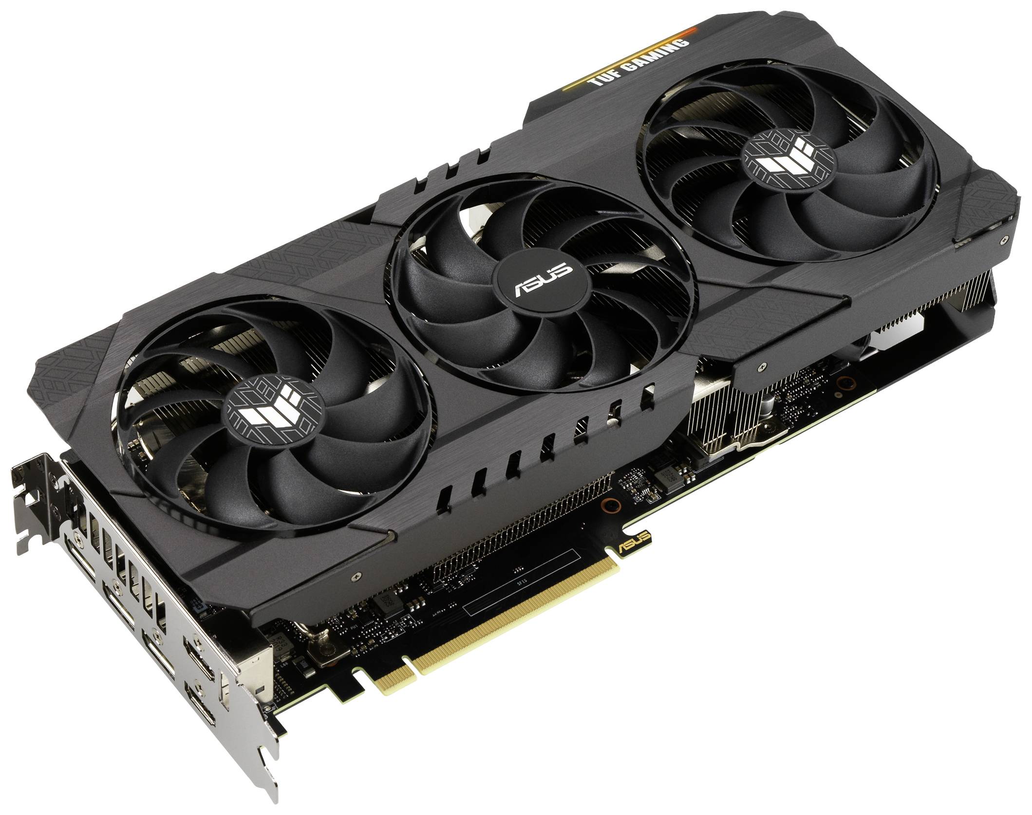 Asus Grafikkarte Nvidia GeForce RTX 3070 Ti Overclocked 8GB GDDR6X-RAM HDMI®, DisplayPort NVIDIA G-Sync, RGB Beleuchtung