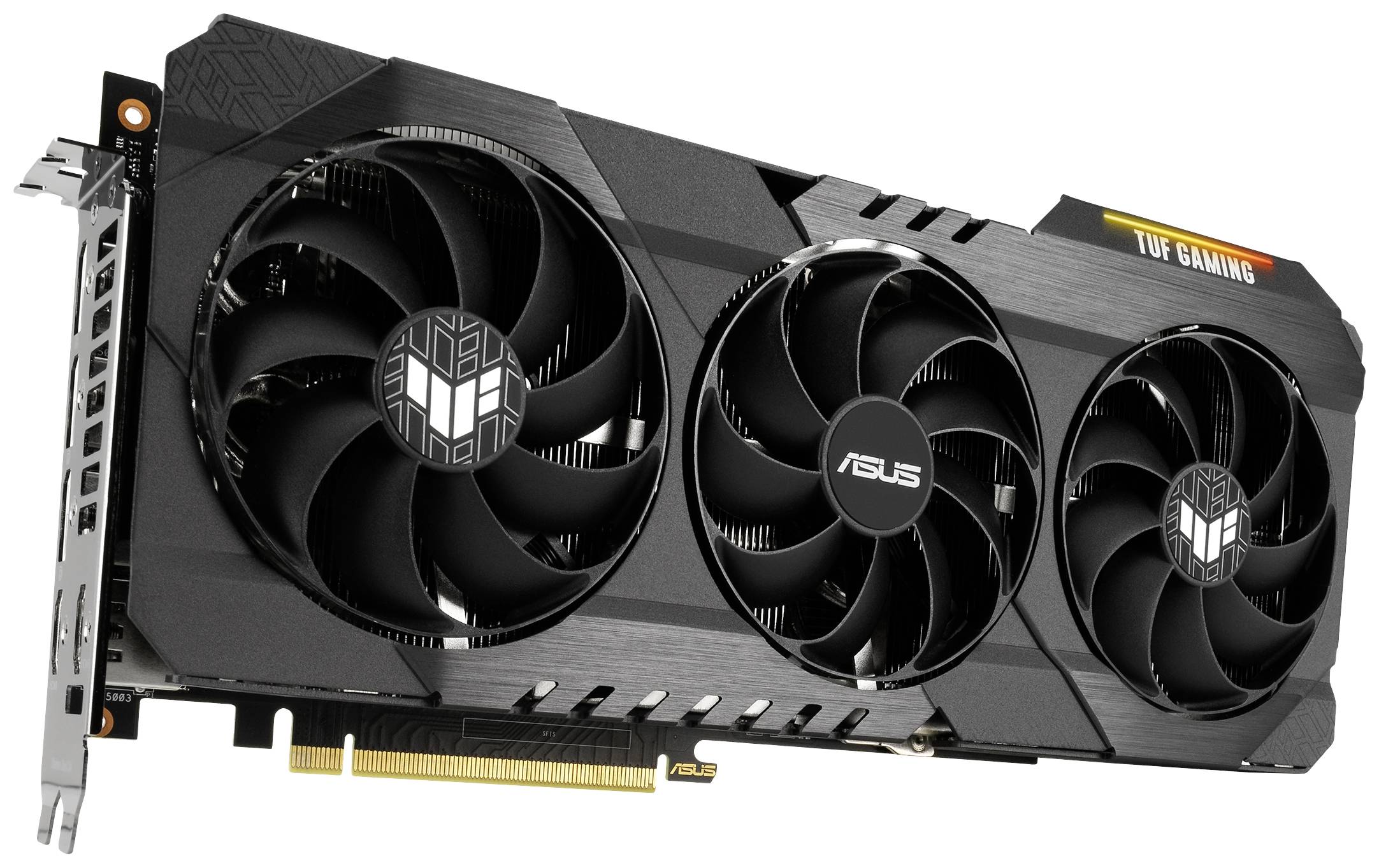 Asus Grafikkarte Nvidia GeForce RTX 3070 Ti Overclocked 8GB GDDR6X-RAM HDMI®, DisplayPort NVIDIA G-Sync, RGB Beleuchtung