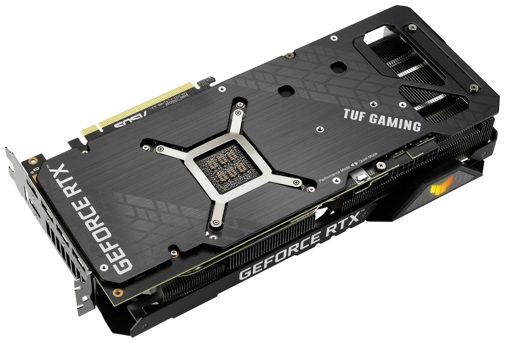 Asus Grafikkarte Nvidia GeForce RTX 3070 Ti Overclocked 8GB GDDR6X-RAM HDMI®, DisplayPort NVIDIA G-Sync, RGB Beleuchtung