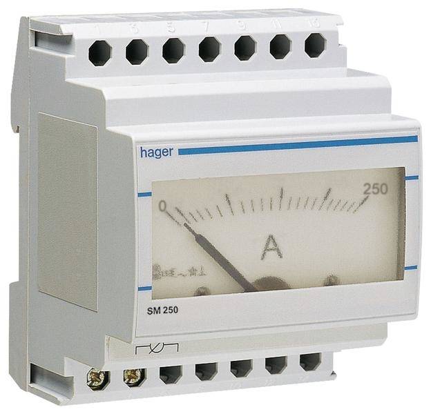 Hager Analoges Hutschienenmessgerät