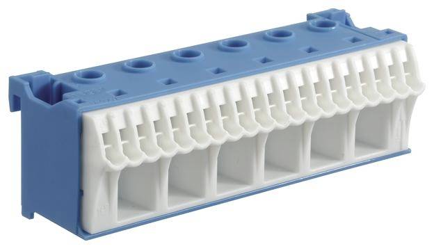 Hager Klemme flexibel: - starr: - 1 St. Blau