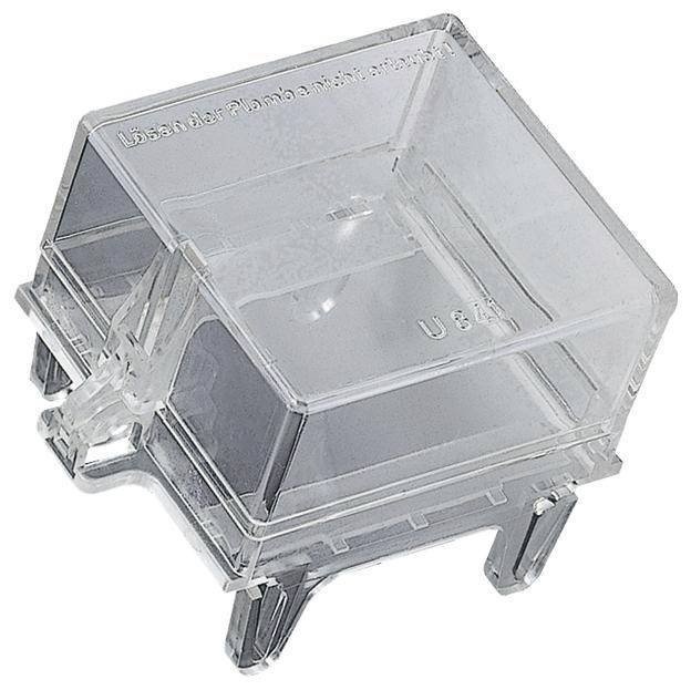 Hager Hager U841 Plombierhaube universZ 53x53x33mm 2,5PLE zum Einstecken Plombierkappe 1 St.