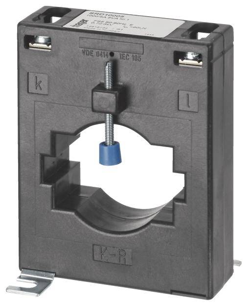 Hager SRD10005 Aufsteckstromwandler Primärstrom 1000A Sekundärstrom 5A Leiterdurchführung Ø:45mm 1St.