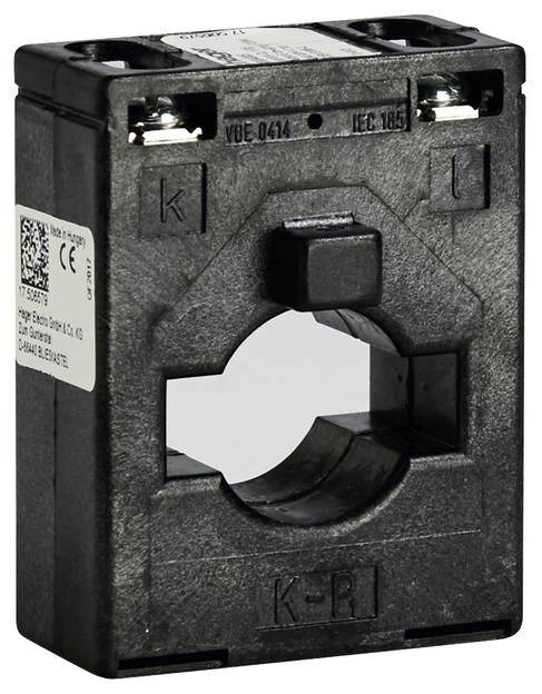 Hager SRI04005 Aufsteckstromwandler Primärstrom 400A Sekundärstrom 5A Leiterdurchführung Ø:28mm 1St.