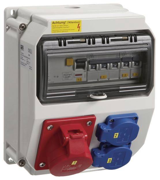 Hager CEE Stromverteiler ZAY15Z