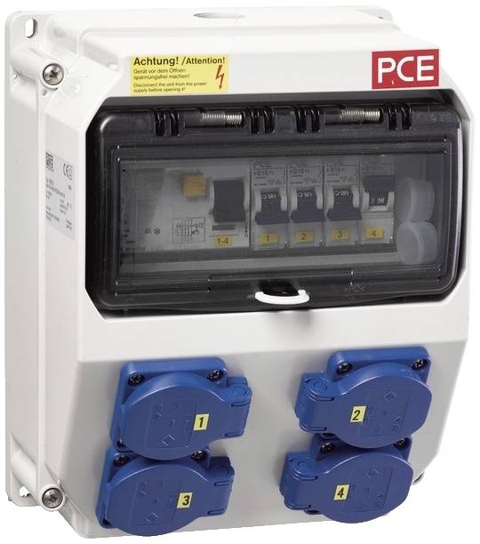 Hager CEE Stromverteiler ZAY17Z