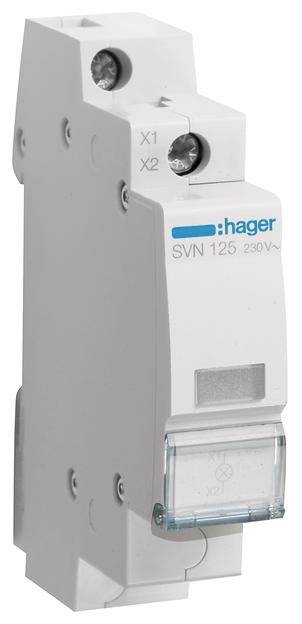 Schütz mit der Aufschrift Hager SVN 125 230V