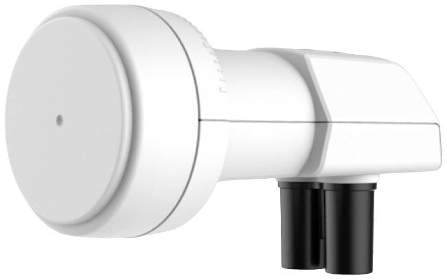 Inverto Inverto IDLP-WDB400-E1040-OPN Single Single-LNB Teilnehmer-Anzahl: 2 Feedaufnahme: 40 mm Weiß
