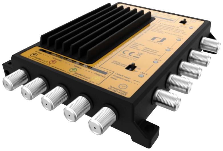 Inverto IDLU-UST110-CUO4O-32PP SAT Multischalter Unicable 2 Eingänge (Multischalter): 5