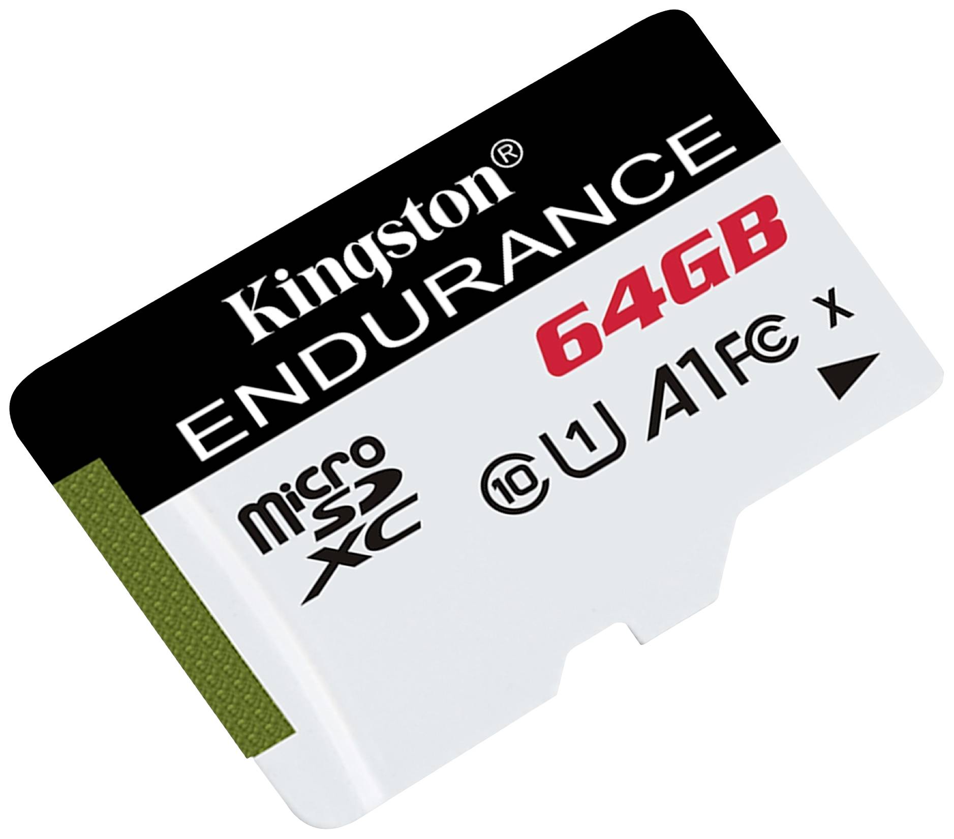 Kingston High Endurance microSD-Karte 64 GB Class 10 UHS-I