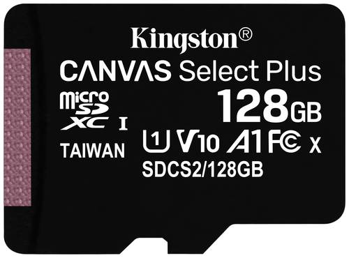 Kingston Canvas Select Plus microSDXC-Karte 128GB Class 10 UHS-I