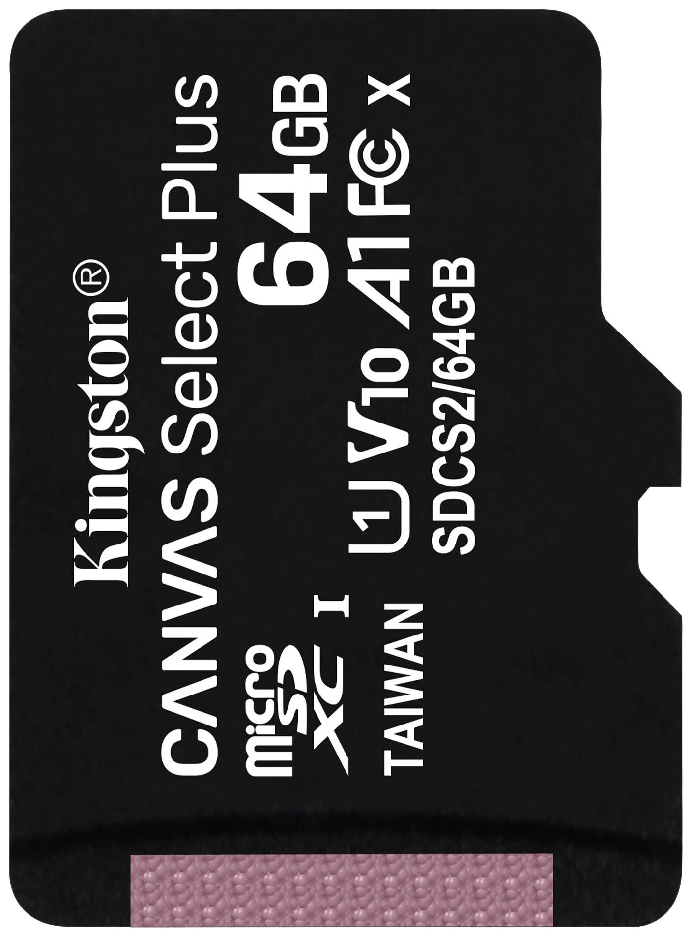 Kingston Canvas Select Plus microSDXC-Karte 64 GB Class 10 UHS-I