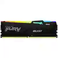 Kingston FURY Beast RGB PC-Arbeitsspeicher Modul DDR5 32GB 1 x 32GB Non-ECC 5600MHz 288pin DIMM CL40 KF556C40BBA-32 Kingston FURY Beast RGB PC-Arbeitsspeicher Modul DDR5 32GB 1 x 32GB Non-ECC 5600MHz 288pin DIMM CL40 KF556C40BBA-32