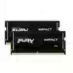 Kingston FURY Impact Laptop-Arbeitsspeicher Kit DDR5 64 GB 2 x 32 GB Non-ECC 5600 MHz 262pin SO-DIM Kingston FURY Impact Laptop-Arbeitsspeicher Kit DDR5 64 GB 2 x 32 GB Non-ECC 5600 MHz 262pin SO-DIM