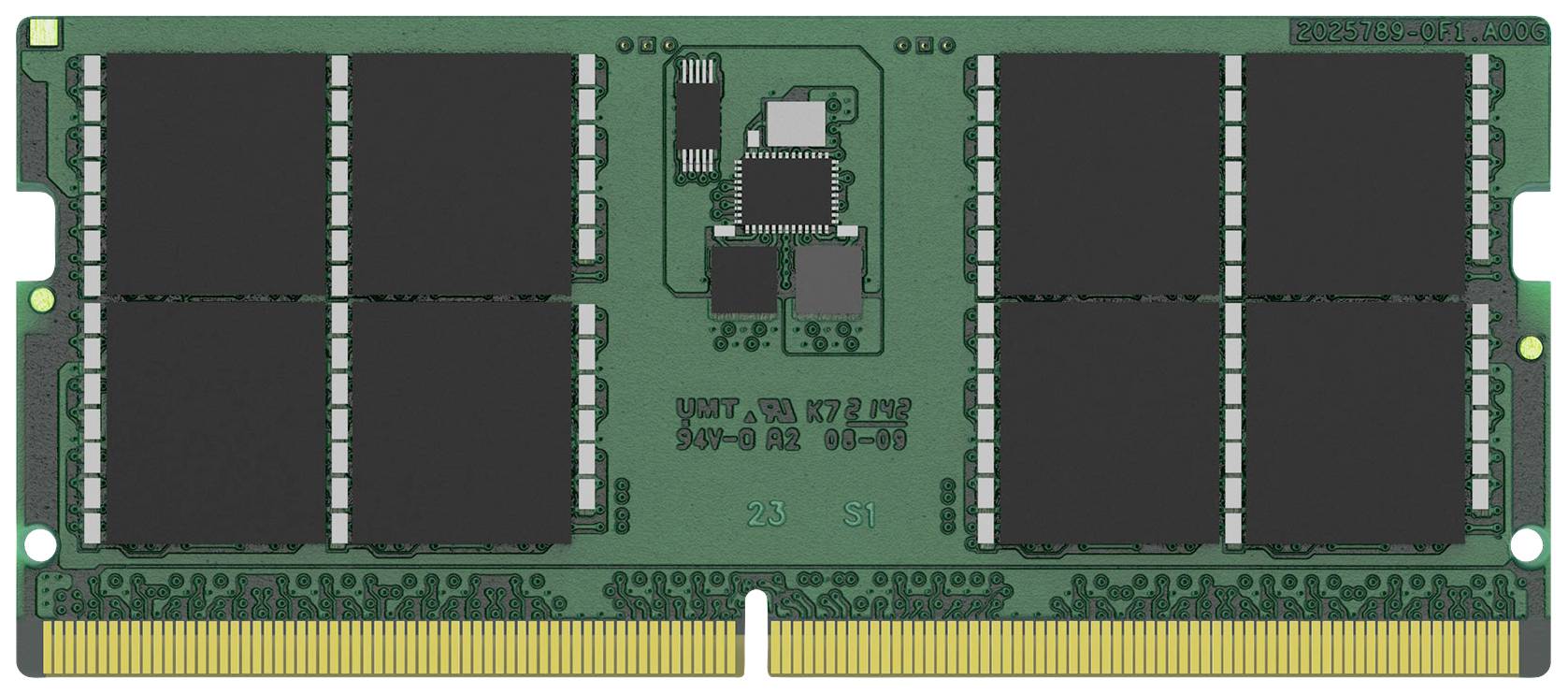 Kingston ValueRAM Laptop-Arbeitsspeicher Modul DDR5 32GB 1 x 32GB Non-ECC 262pin SO-DIMM CL46 KVR56S46BD8-32