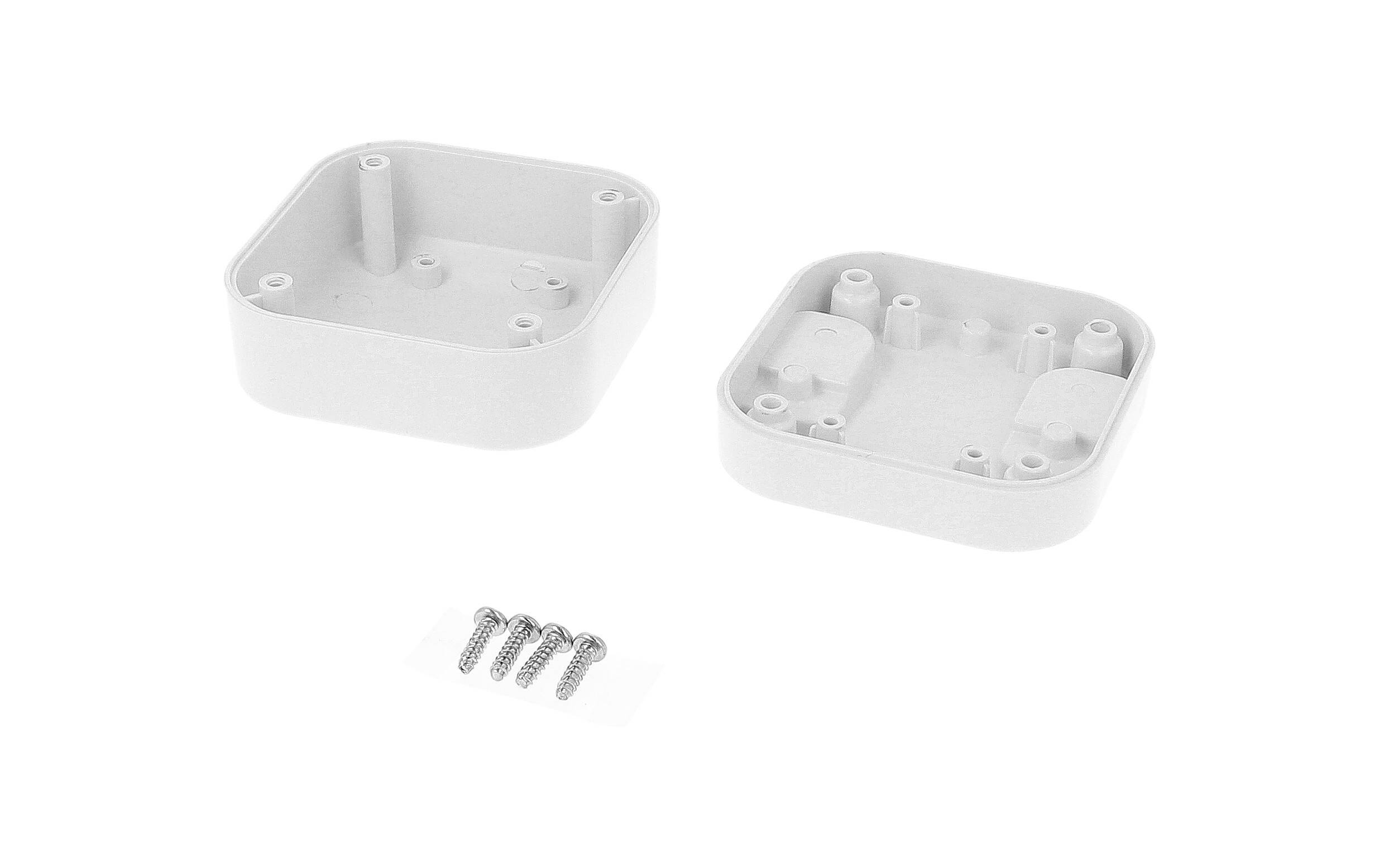 Hammond Electronics 1556BWH Universal-Gehäuse 80 x 80 x 45 ABS Kunststoff flammhemmend Weiß 1St.