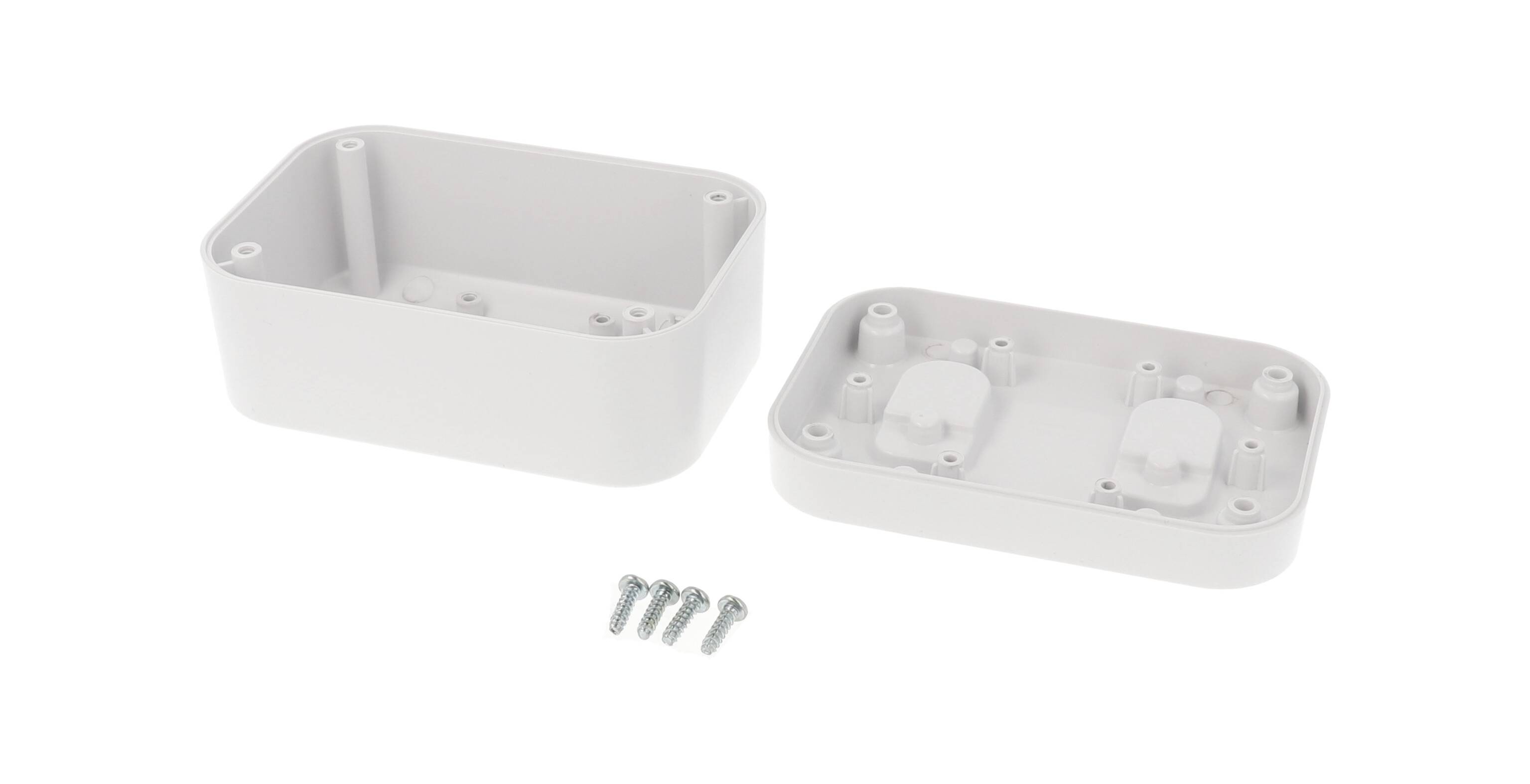 Hammond Electronics 1556CAWH Universal-Gehäuse 120 x 80 x 60 ABS Kunststoff flammhemmend Weiß 1St.