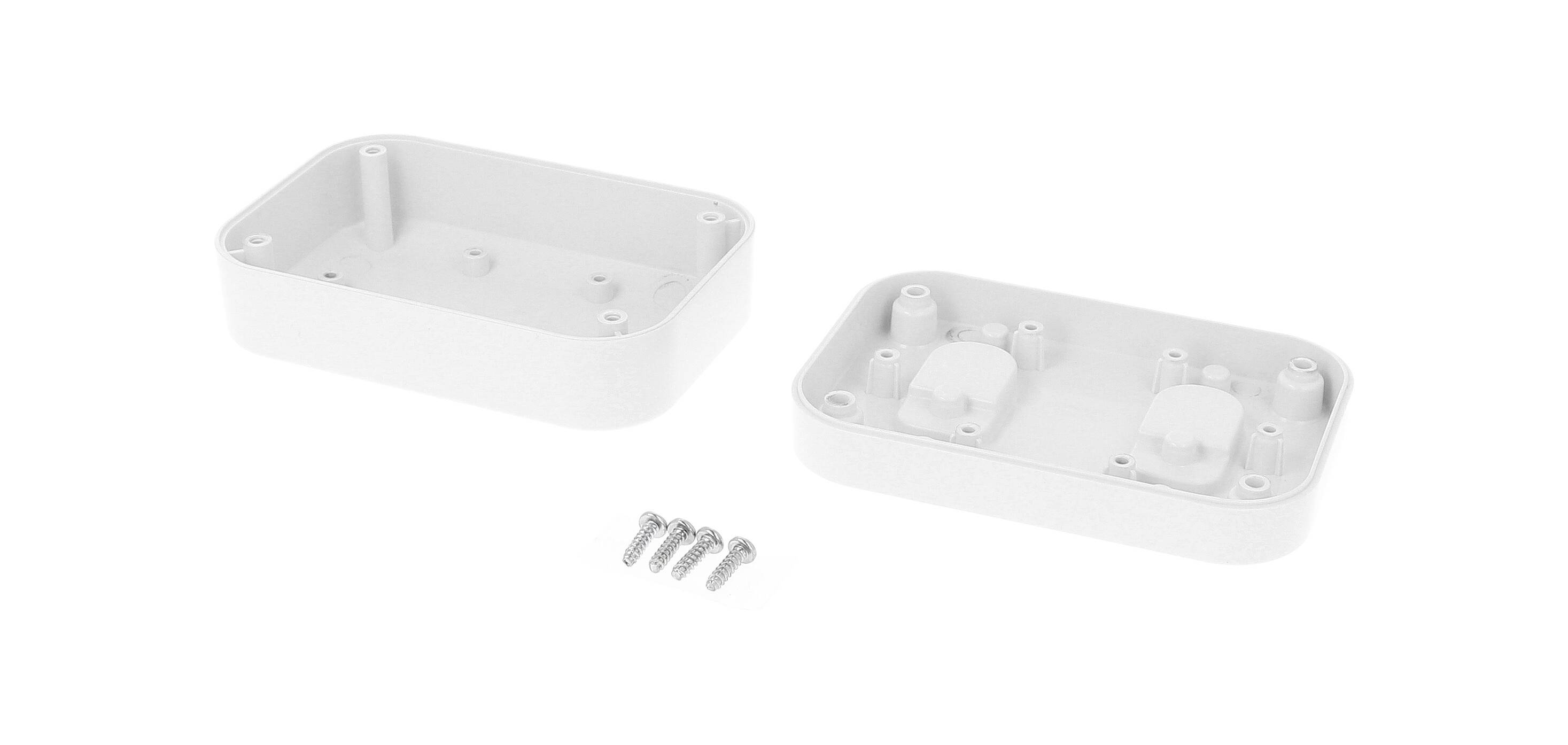 Hammond Electronics 1556CWH Universal-Gehäuse 120 x 80 x 45 ABS Kunststoff flammhemmend Weiß 1St.