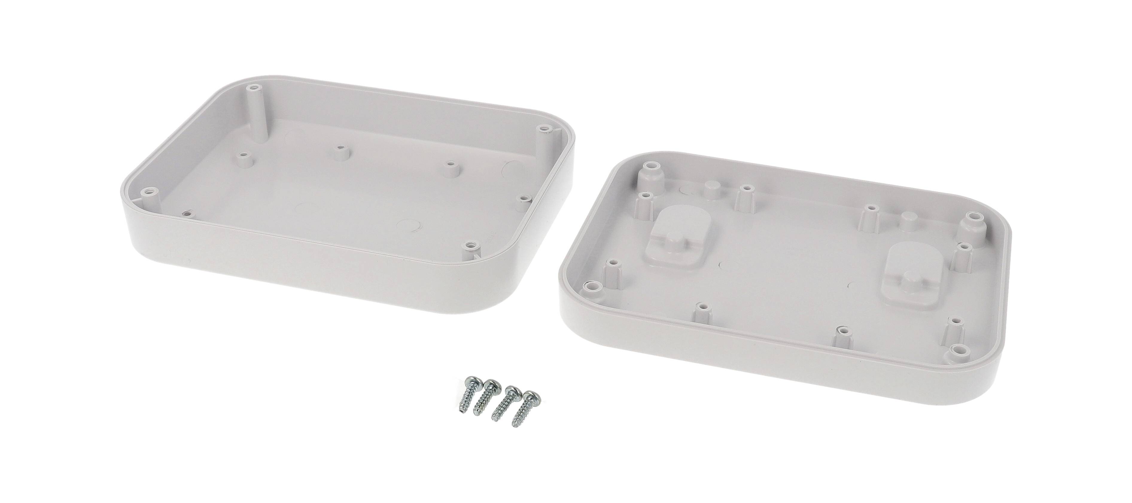 Hammond Electronics 1556EGY Universal-Gehäuse 160 x 120 x 45 ABS Kunststoff flammhemmend Grau 1St.