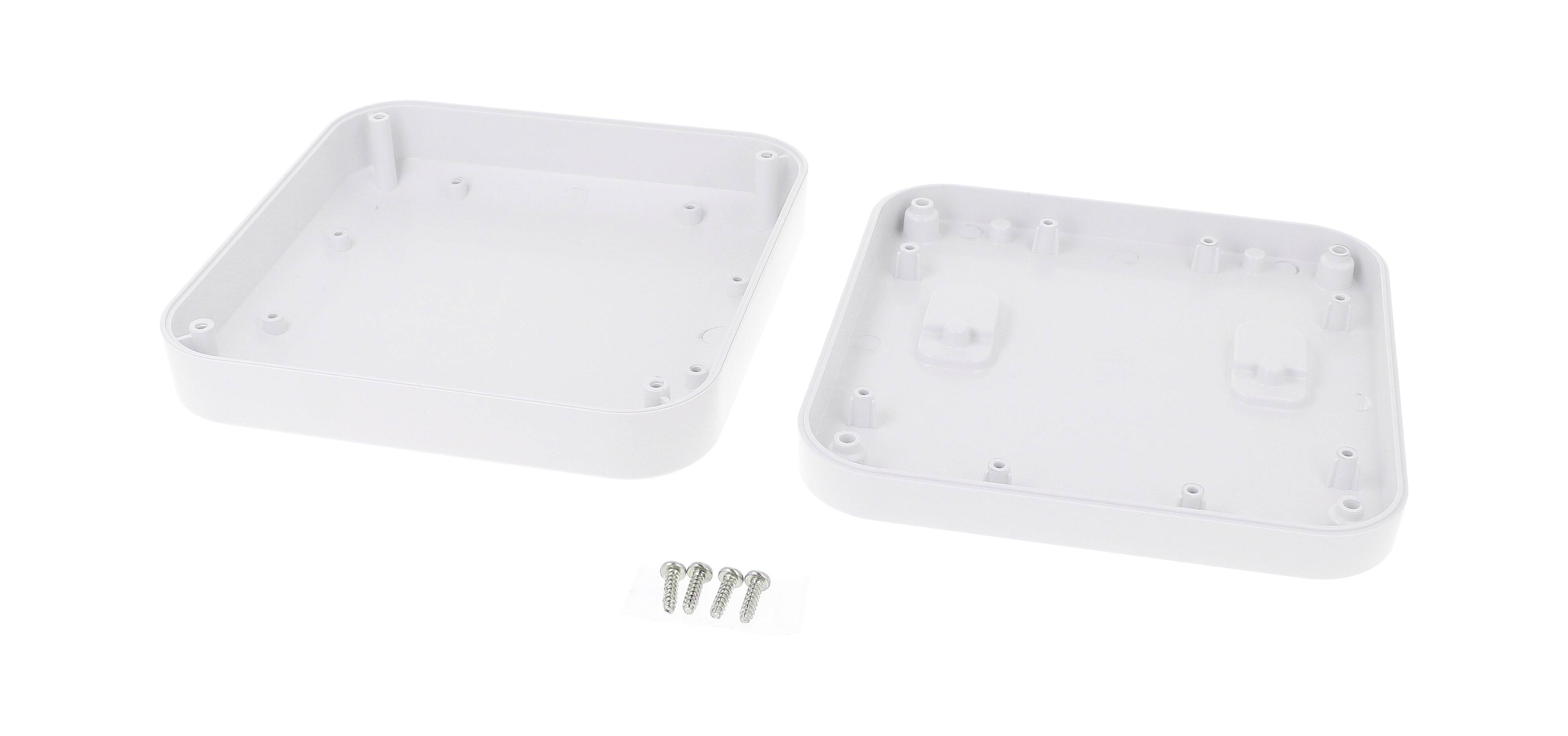 Hammond Electronics 1556FWH Universal-Gehäuse 160 x 160 x 45 ABS Kunststoff flammhemmend Weiß 1St.