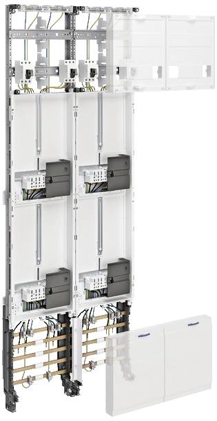 Hager ZK54C7N Komplettfeld Inhalt 1St.