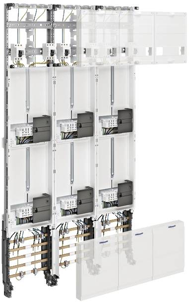 Hager ZL54C8N Komplettfeld Inhalt 1St.
