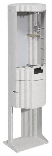 Hager ZAL135PA Verteilersäule Grau (RAL 7035)