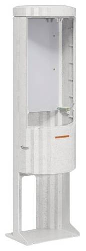 Hager ZAL135P Verteilersäule Grau (RAL 7035)