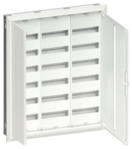 Hager FWU63S FWU63S Armoire de distribution mur creux Nbr de rangées = 18 Contenu 1 pc(s)