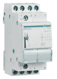 Stromstoß-Schalter Hutschiene Hager 4 Schließer 230 V/AC 16 A 1 St.