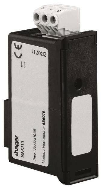 Hager SM211 Modul RS485 Jbus/Modbus für SM103E