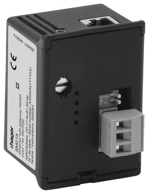 Hager SM213 Modul Ethernet Jbus/Modbus für SM103E