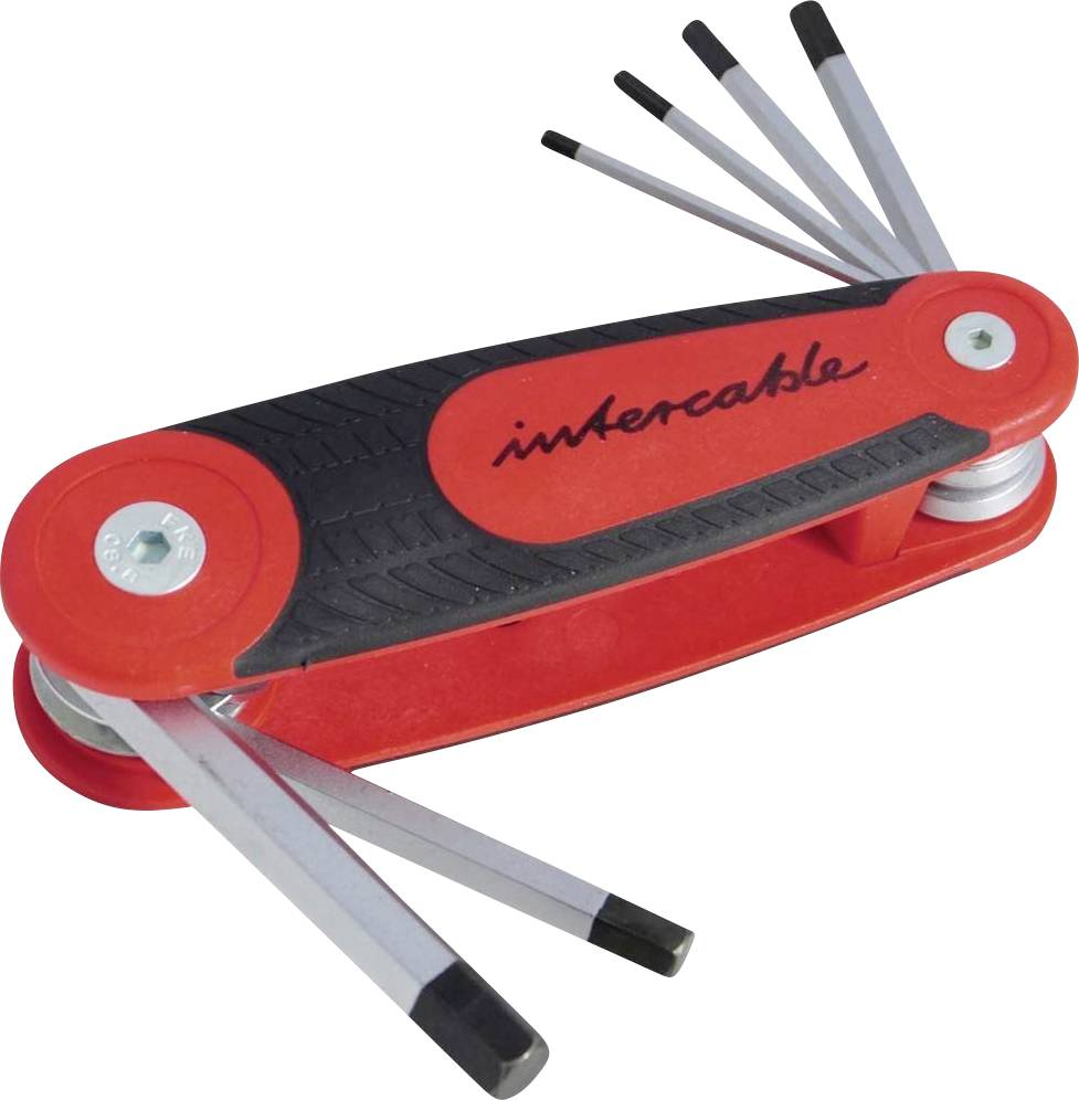 Intercable 7401002 Sechskant Winkelschraubendreher-Set 7teilig