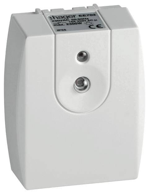 Hager EE702 Dämmerungsschalter 230V 40s (max)