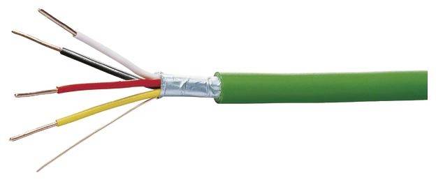 Hager TG018 Busleitung Y(ST)Y 2 x 2 x 0.8mm² Grün 100m