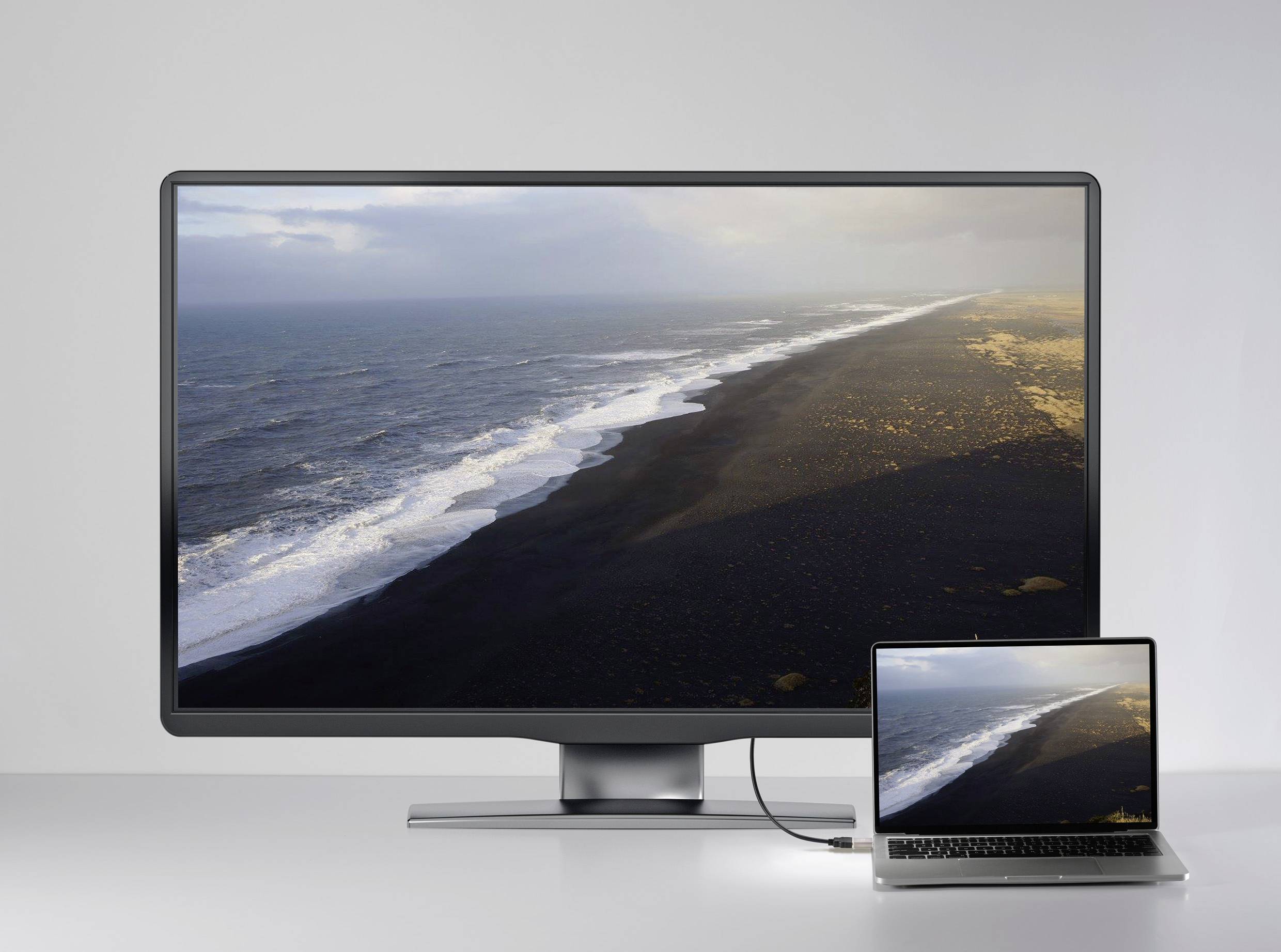 SpeaKa Professional SP-11302000 HDMI Adapter [1x HDMI-Stecker - 1x HDMI-Buchse] Grau UHD 8K @ 60 Hz, UHD 4K @ 120Hz