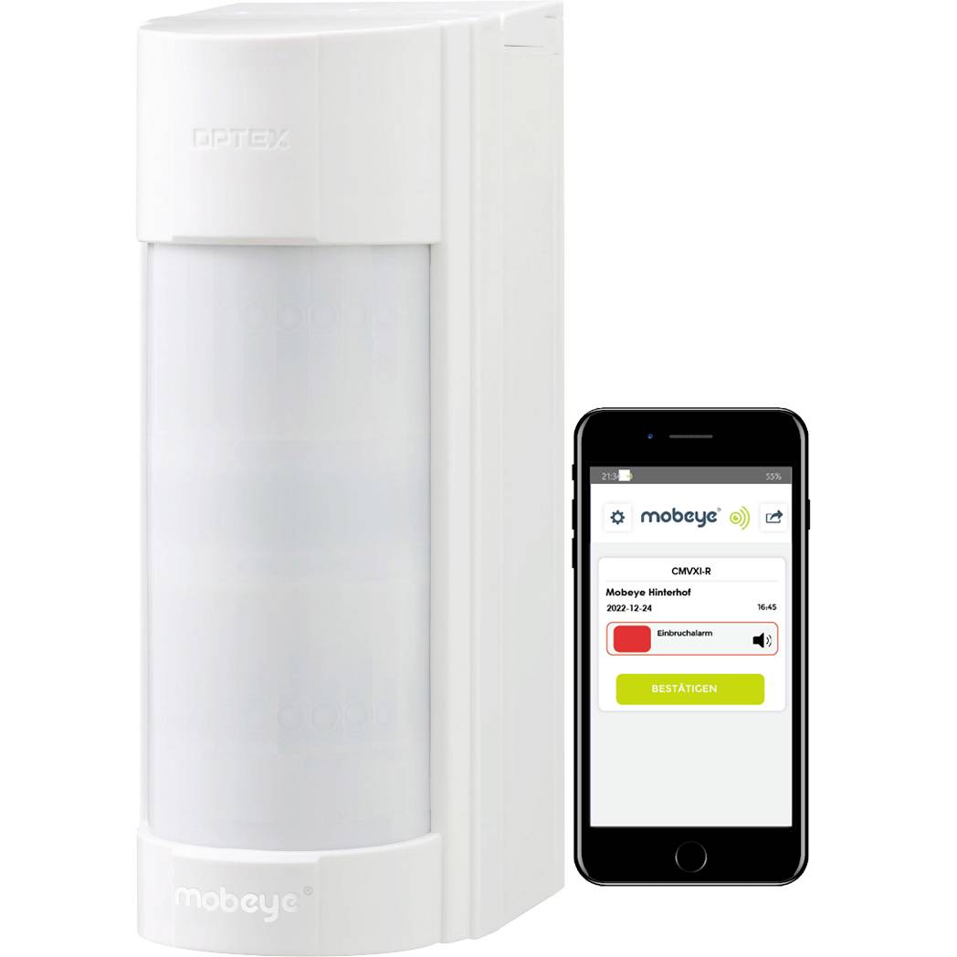 Mobeye GSM-Mess- und Meldesystem Frequenz 900 MHz, 1800 MHz