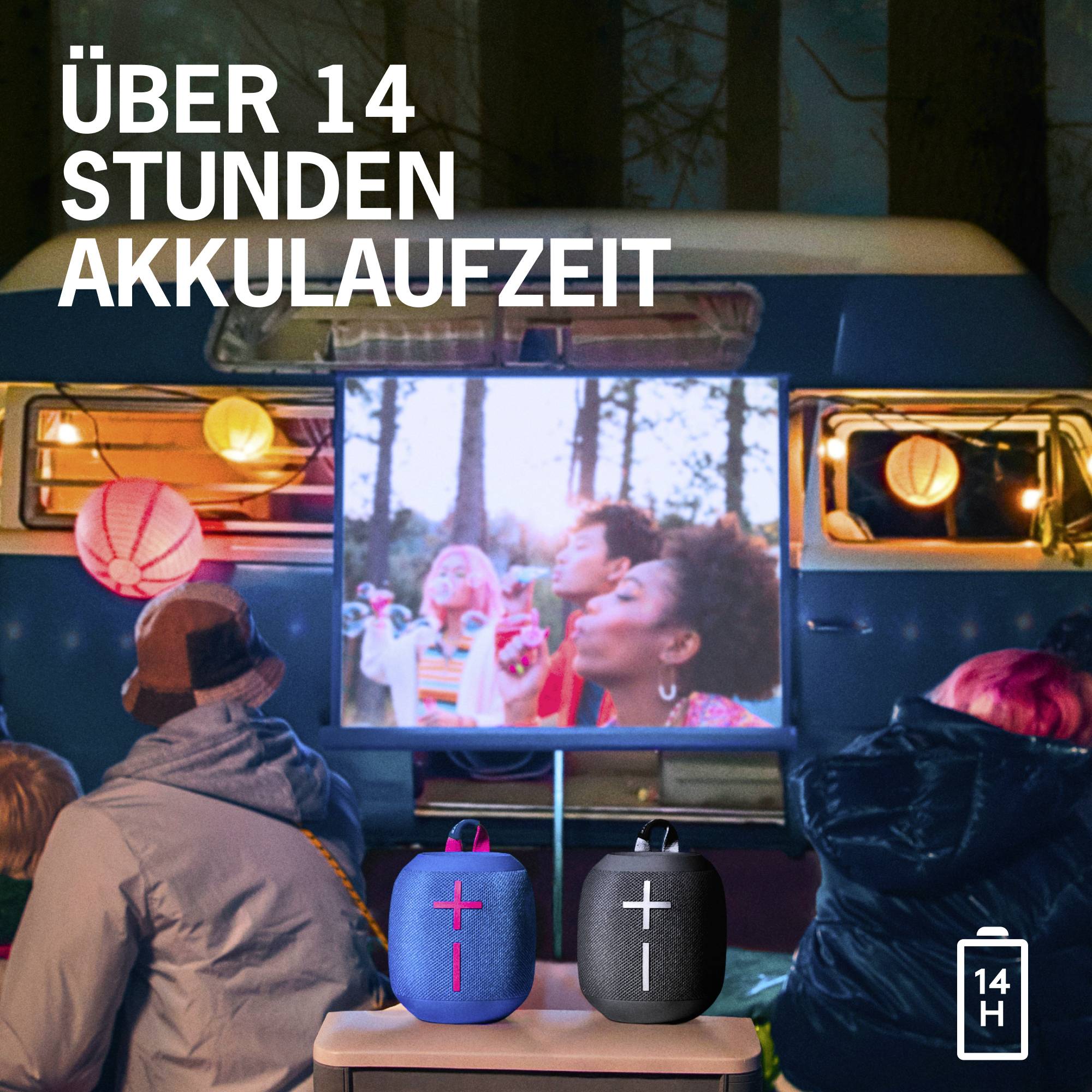 Logitech Ultimate Ears Wonderboom 3 Bluetooth® Lautsprecher Schwarz