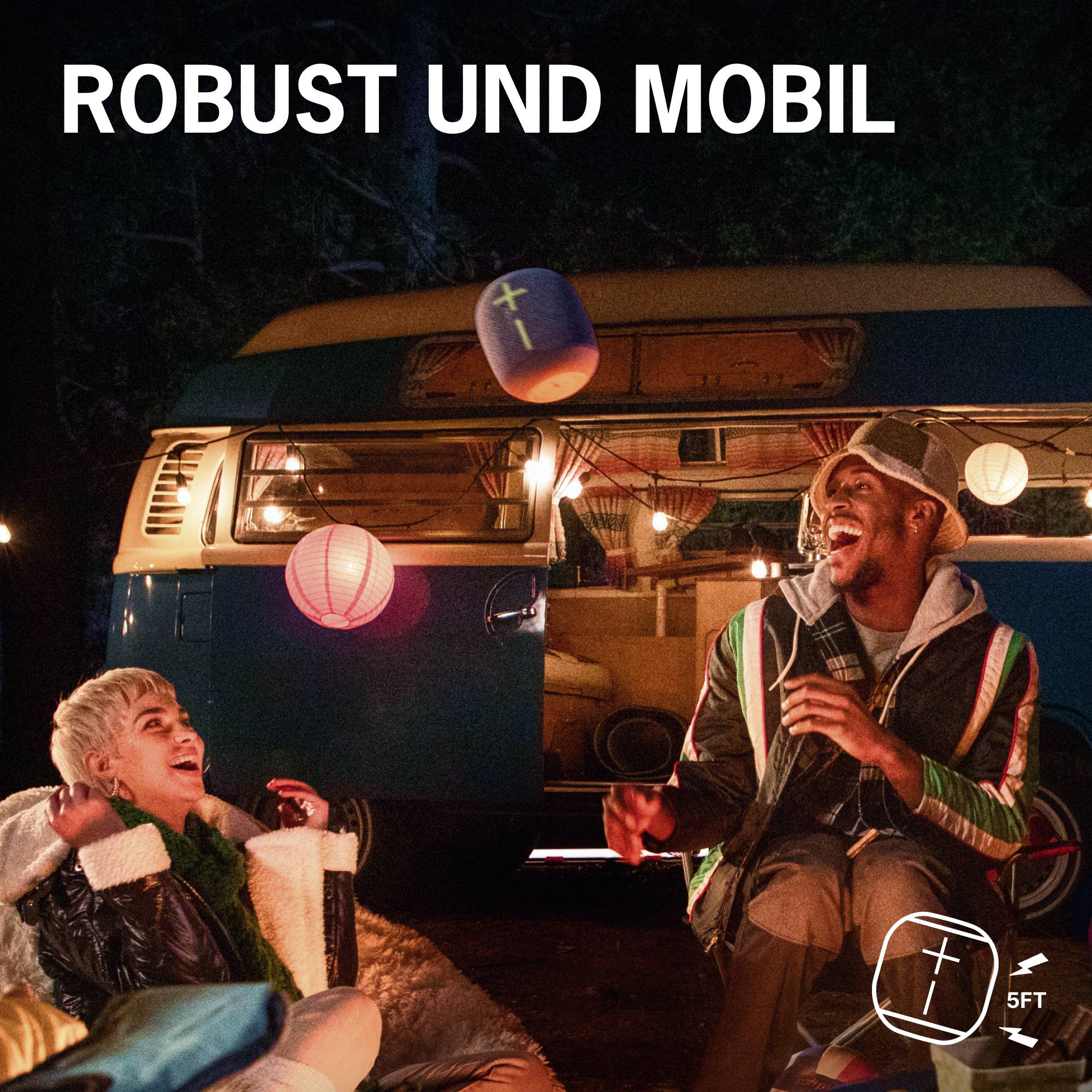 Logitech Ultimate Ears Wonderboom 3 Bluetooth® Lautsprecher Schwarz